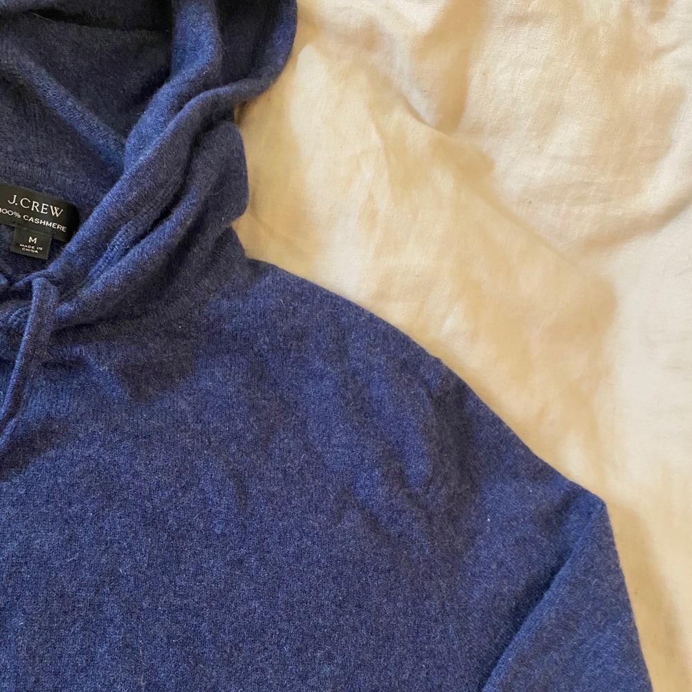 J Crew Everyday Cashmere Sweater Hoodie